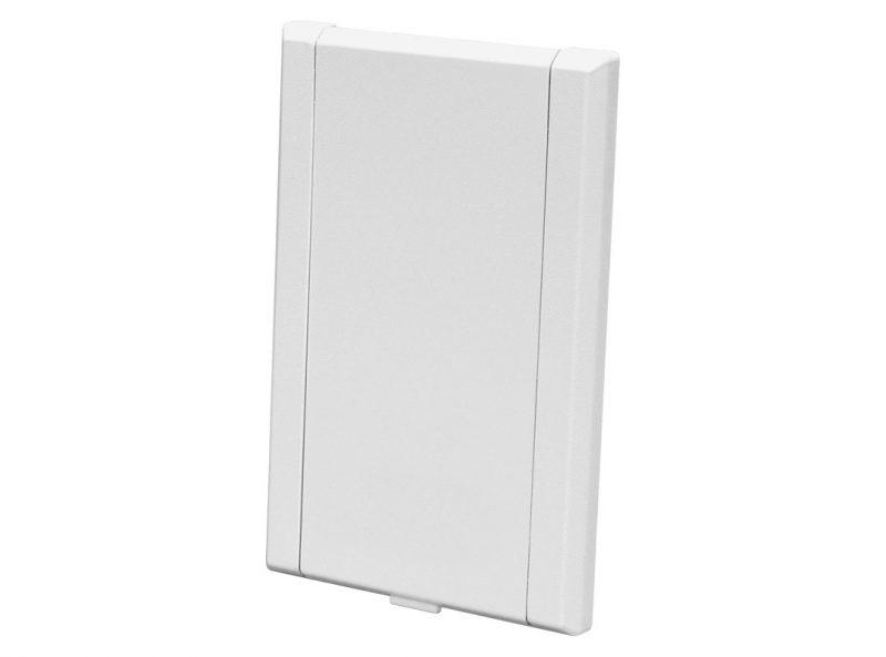 Wall inlet door – Plastic – White
