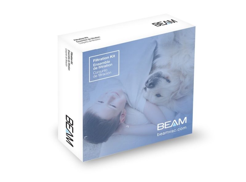 Heavy duty electrostatic filter bag with 3 notches